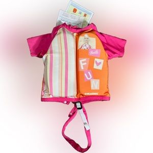 🌺STEARNS® CHILD BARBIE SHIRT LIFE JACKET | SWIM SHIRT🌸🌺